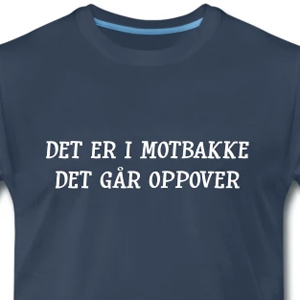 Det er i motbakke det går oppover