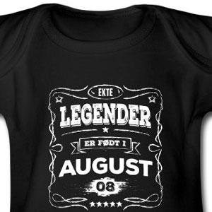 Ekte legender er født i august