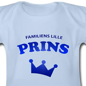 Familiens lille prins t-skjorte og babybody