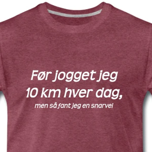 Før jogget jeg 10 km hver dag, men så fant jeg