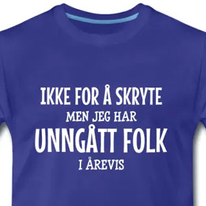 Ikke for å skryte, men jeg har unngått folk ...