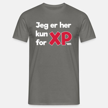 Jeg er her kun for XP'en