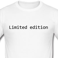 Limited edition t-shirt