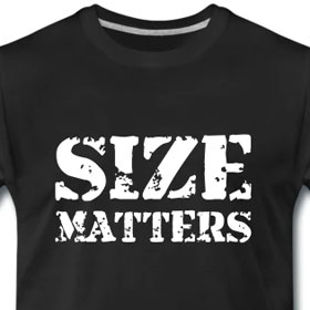 Size matters