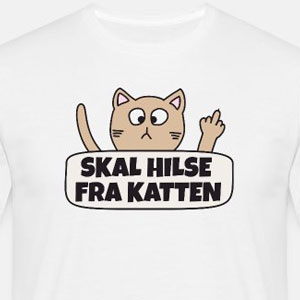 Skal hilse fra katten