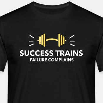 Success trains failure complains