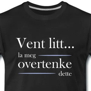 Vent litt... la meg overtenke dette