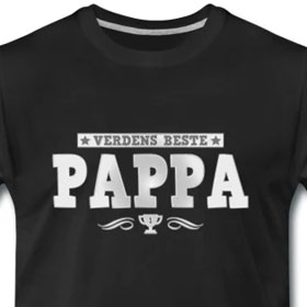 Verdens beste pappa T-skjorte